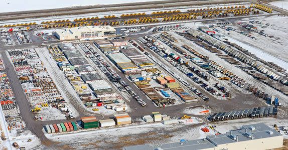 Grande Prairie auction site.